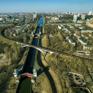Канал им. Москвы / Аэрофотосъемка