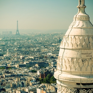 Вид с Монмартра, Париж / Архитектурная фотосъемка