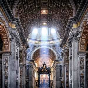 Собор Святого Петра в Риме / Архитектурная фотосъемка