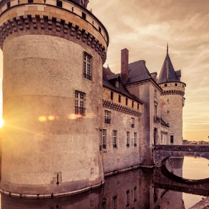 Замок Sully-sur-Loire, Франция / Архитектурная фотосъемка