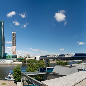 Панорама Москва-Сити / Архитектурная фотосъемка