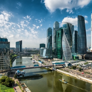 Москва-Сити / Фотосъемка с квадрокоптера