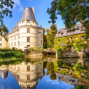 Замок Азе-ле-Ридо, Франция / Тревел-фотография