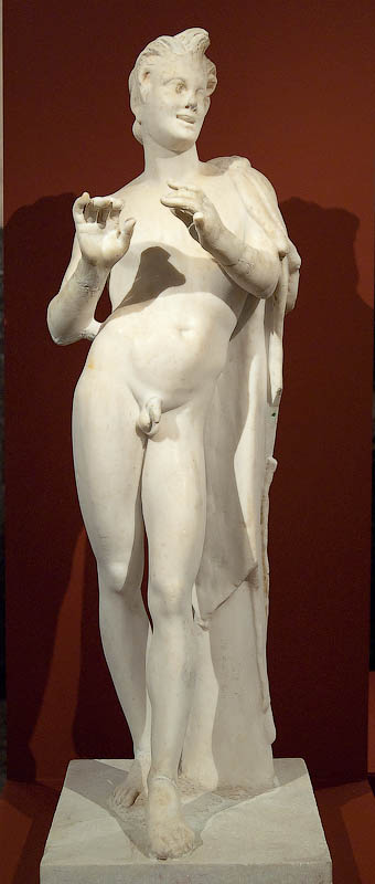 Помпеи: статуя