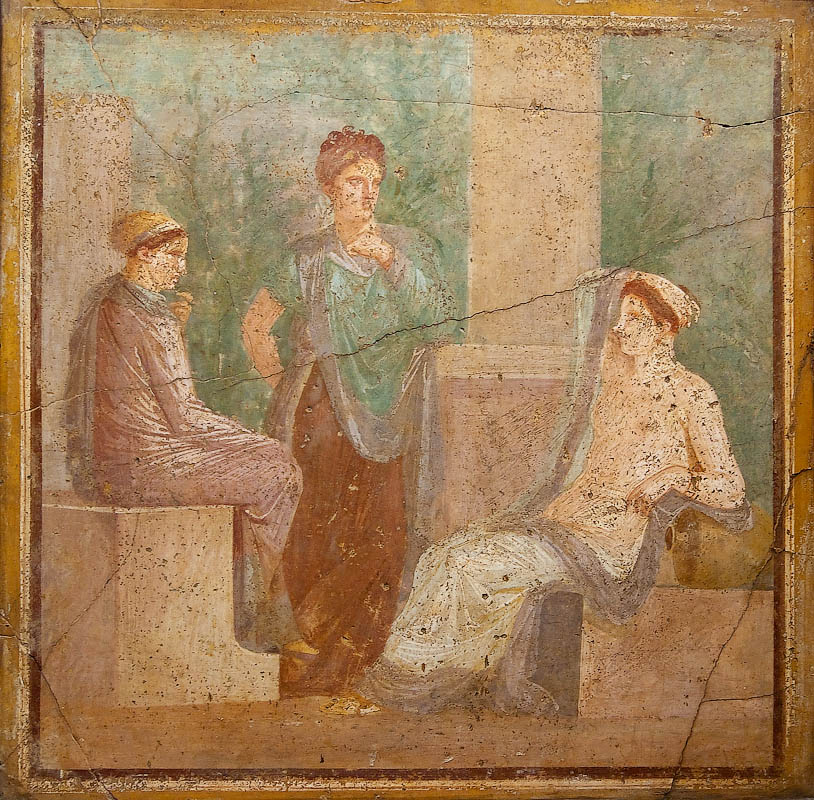 Помпеи: фреска